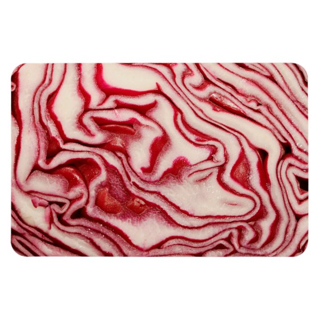 Red cabbage magnet (Horizontal)