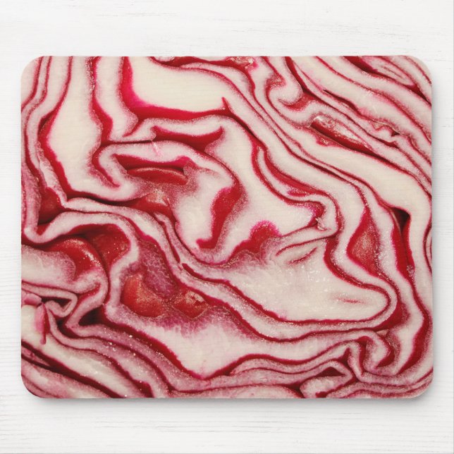 Red cabbage mouse pad (Front)