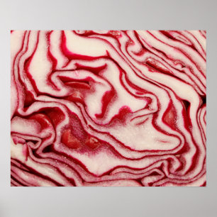Red cabbage poster