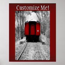 Red Caboose Victorian Steam Train
