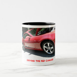 Red Camaro Two-Tone Coffee Mug