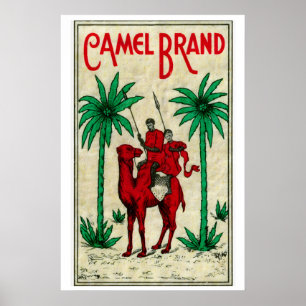 Red Camel Brand - Matchbox Print - Aesthetic Wall