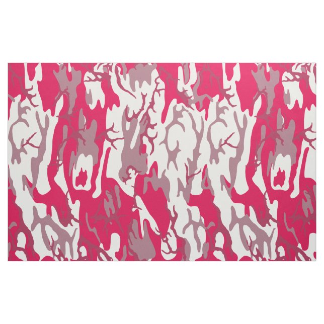 Red Camo Fabric (Fat Quarter)