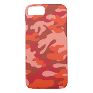 Red Camouflage iPhone 8/7 Case