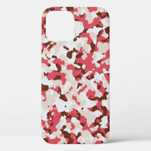 Red camouflage pattern Case-Mate iPhone case