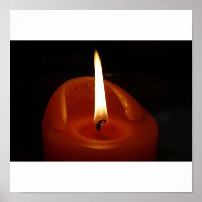 Red candle poster (Front)