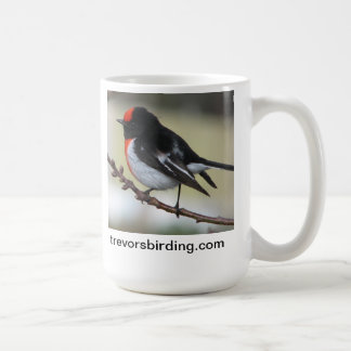Red Capped Robin Coffee Mug