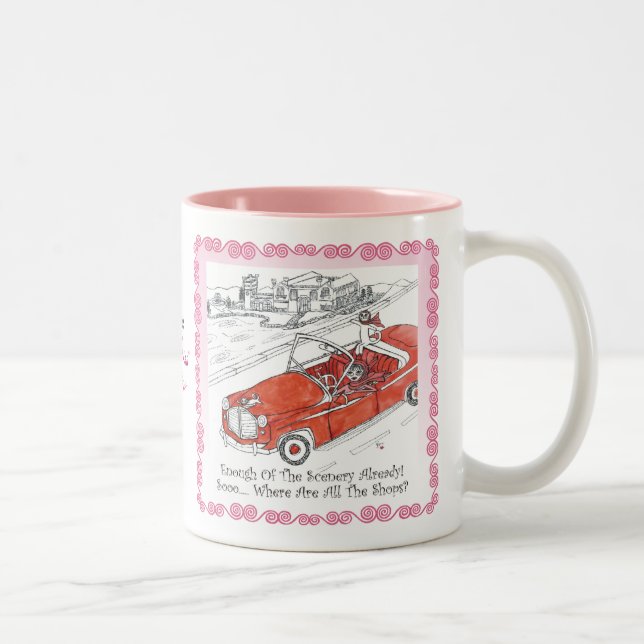 Red Car MUG (Right)