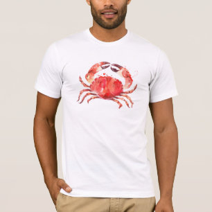 Red Carb Watercolors Illustration T-Shirt