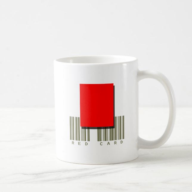 Red Card Coffee Mug (Right)
