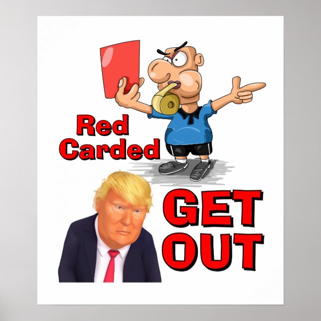 Red Carded Poster (Front)