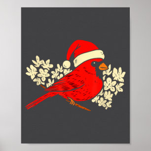 Red Cardinal Bird Christmas Ugly Xmas Sweater  Poster