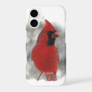 Red Cardinal Bird iPhone X Case