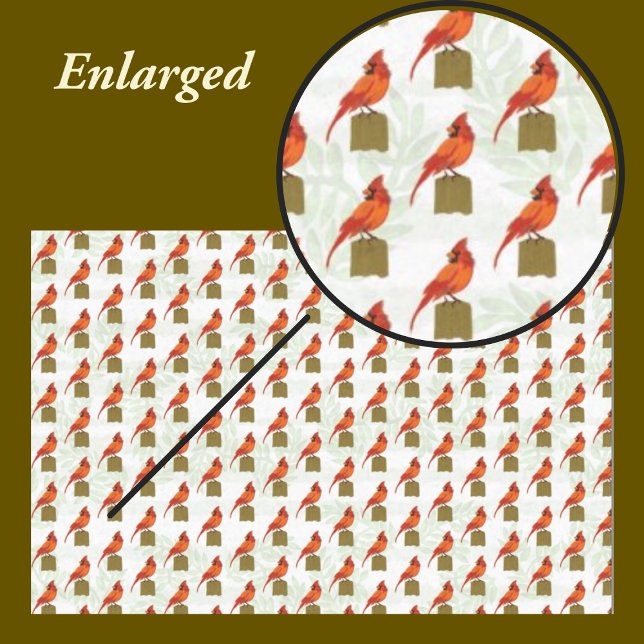 Red Cardinal Bird  Tissue Paper (Creator Uploaded)