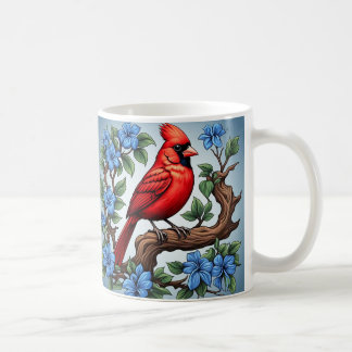 " RED CARDINAL " COFFEE MUG