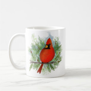 Red Cardinal Coffee Mug
