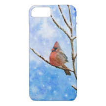 Red Cardinal iPhone 8/7 Case