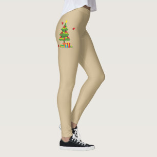 Red Cardinals - Christmas Merrier Spent Together Leggings