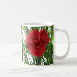 Red Carnation Mug