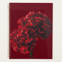 Red Carnations Planner