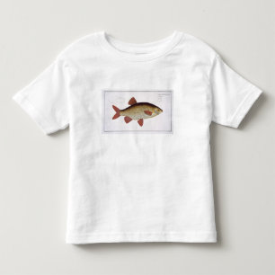 Red Carp (Cyprinus Erithrophthalmus) plate I from Toddler T-Shirt