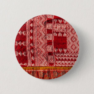 Red Carpet At Market 6 Cm Round Badge