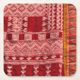 Red Carpet At Market Square Paper Coaster