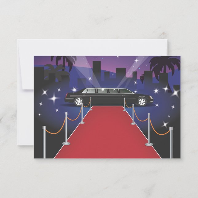 Red Carpet Celebrity Limo (Front)