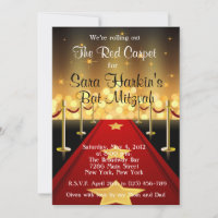 Red Carpet Hollywood Bat Mitzvah Birthday