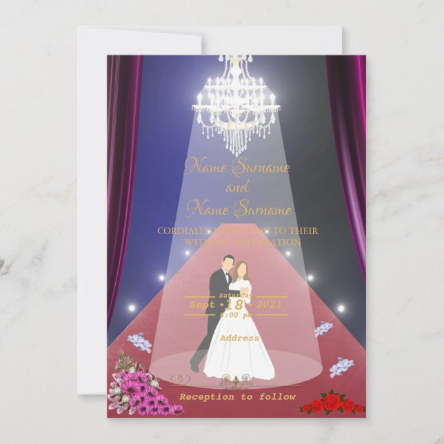 Red Carpet Invitation (Front)