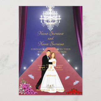 Red Carpet Invitation