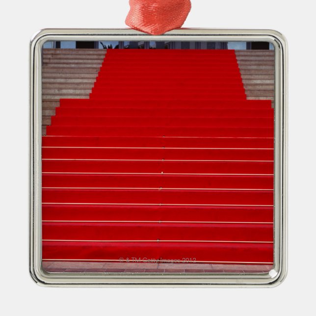 red carpet metal ornament (Front)