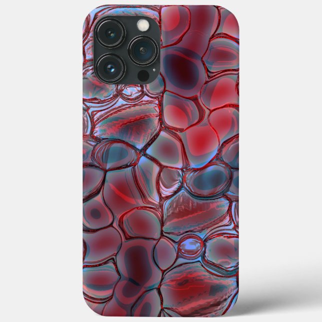 Red cell tissue with soft light flare or inflated  Case-Mate iPhone case (Back)
