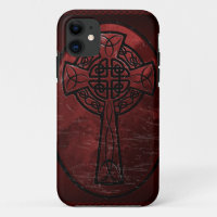 Red Celtic Cross