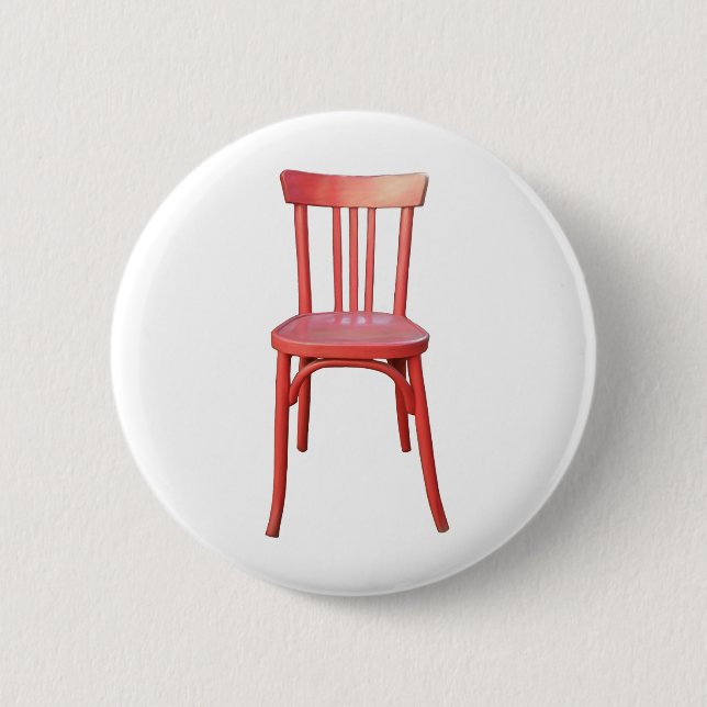 Red Chair Button (Front)