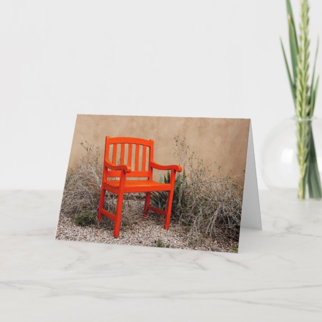 Red Chair Card (Front)