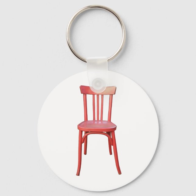 Red Chair Keychain (Front)