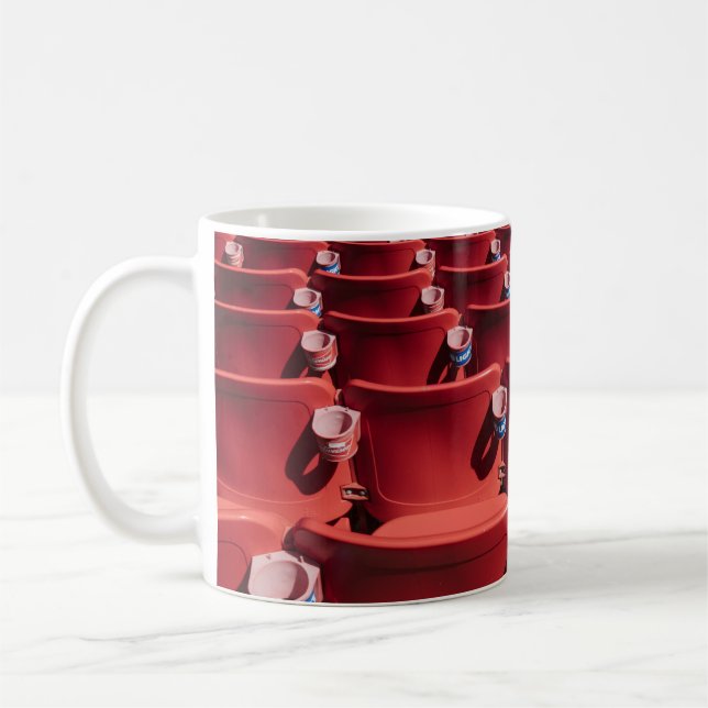 Red chair lot coffee mug (Left)