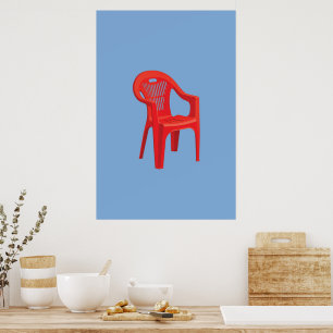 Red Chair Print