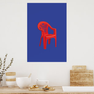 Red Chair Print 