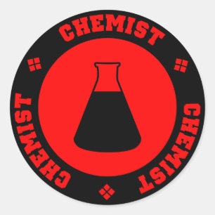 Red Chemist Sticker