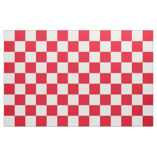 Red Chequered Fabric
