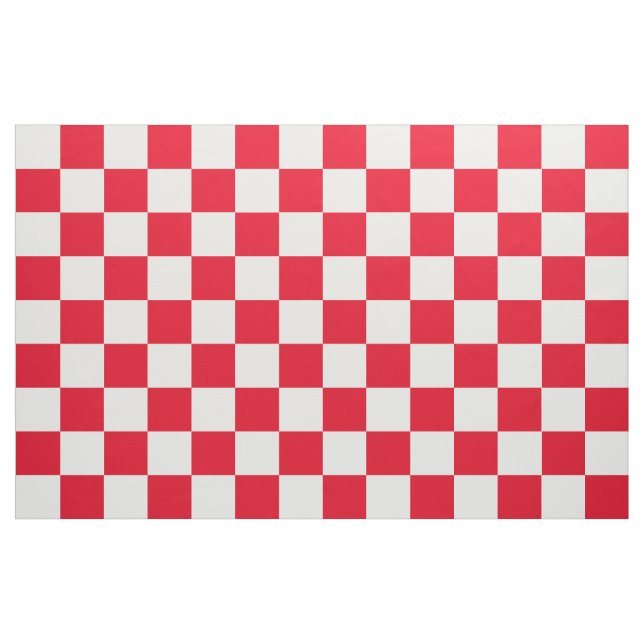 Red Chequered Fabric (Fat Quarter)