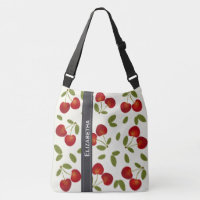Red cherries fruit patterns