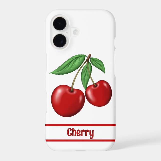 Red Cherries Fruit Personalised (Back)