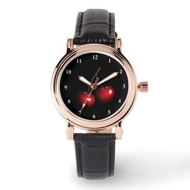 Red Cherries Watch (Front)