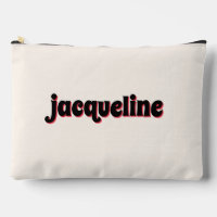 Red Cherry and Black Cabana Stripe Luxe Travel