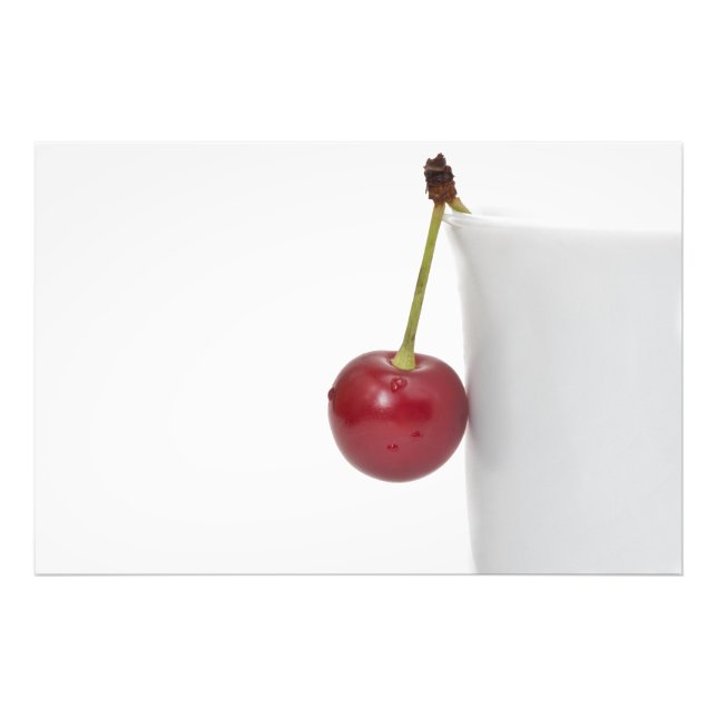 Red Cherry Berry Photo Print (Front)