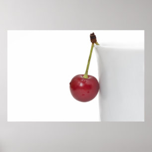 Red Cherry Berry Poster