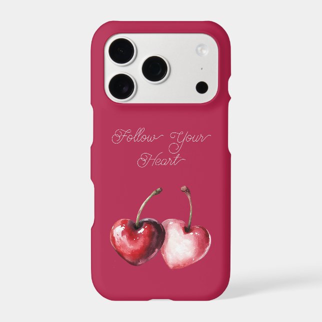 Red Cherry Hearts (Back)